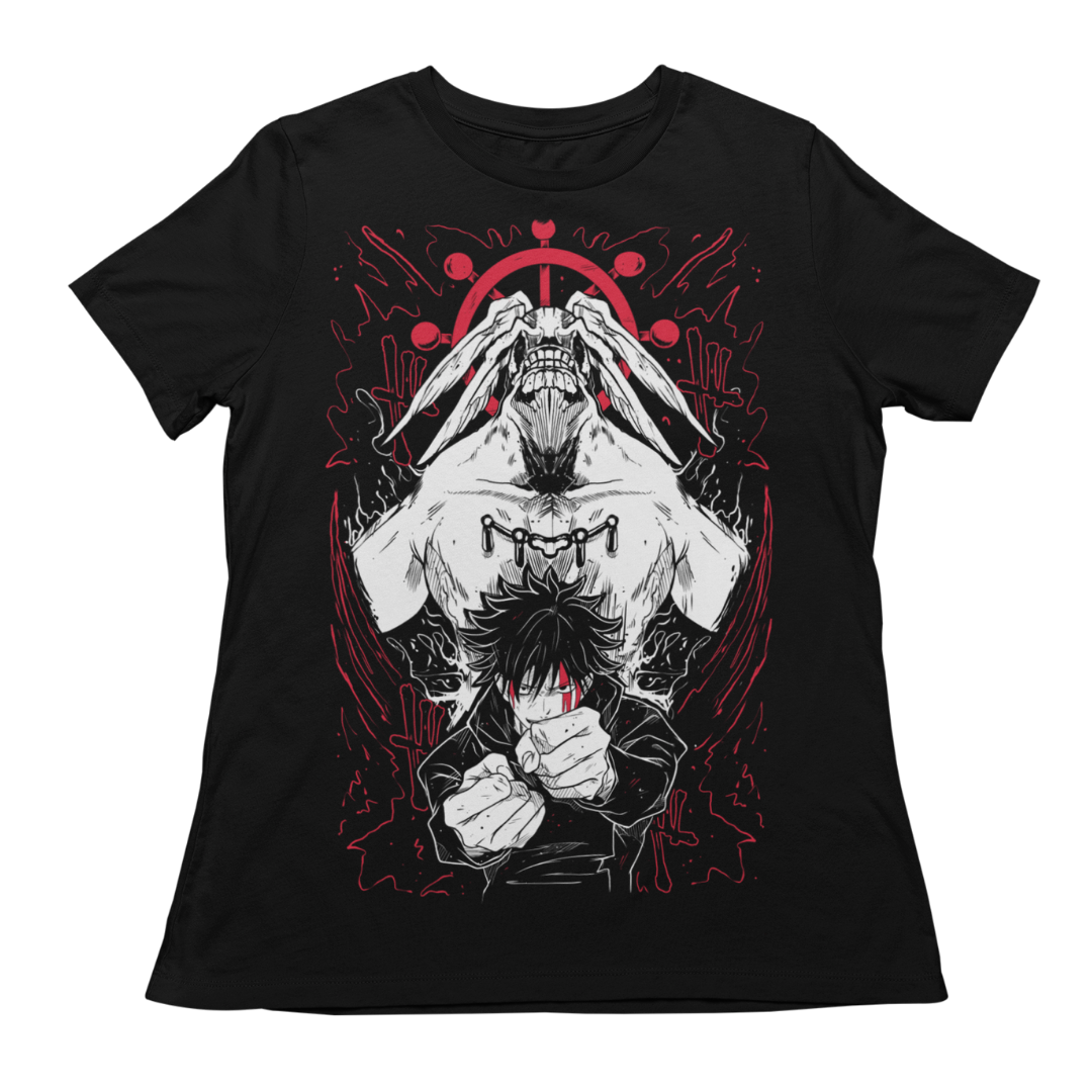 Camiseta TRADICIONAL Mahoraga & Megumi Fushiguro | Jujutsu Kaisen