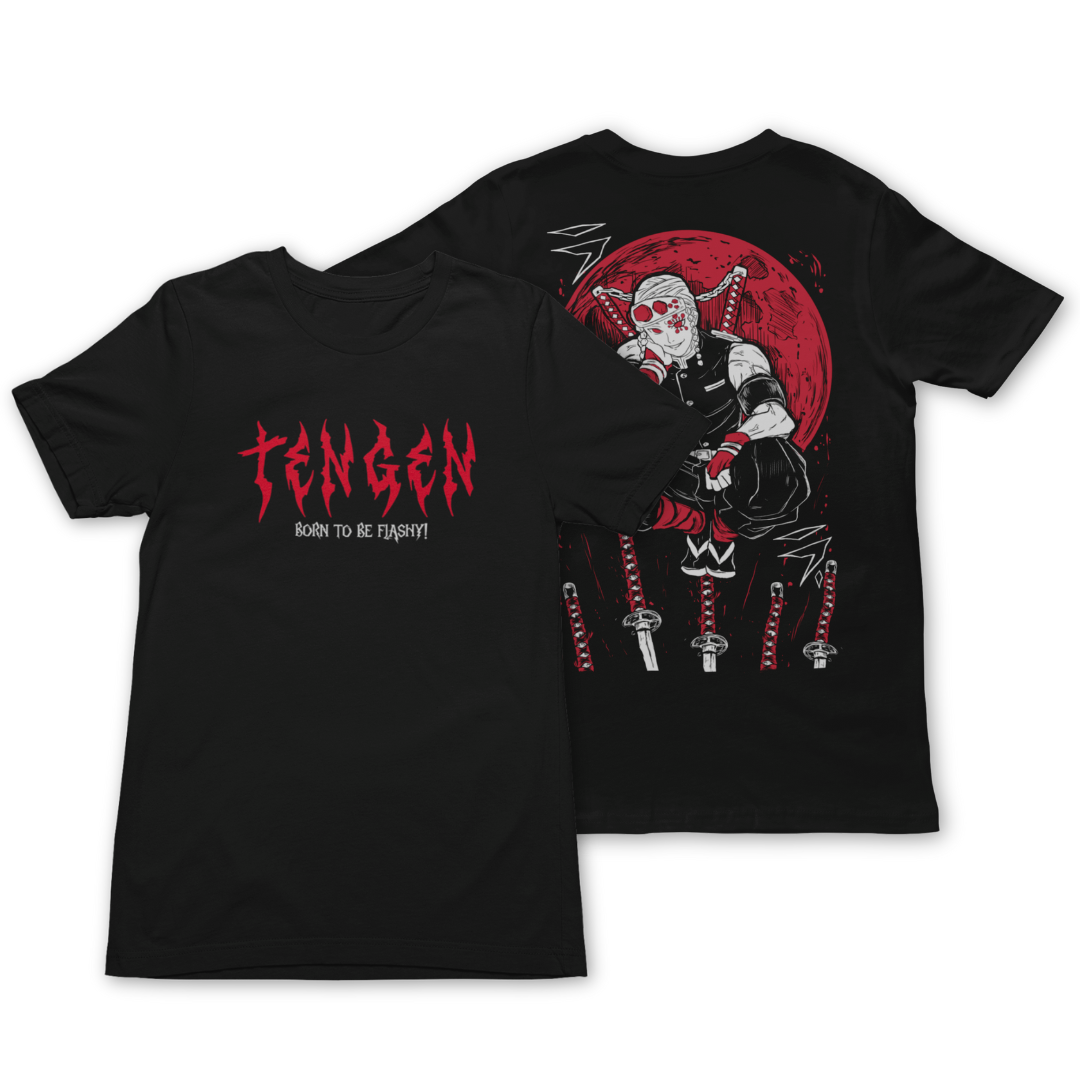 Camiseta Tradicional do Tengen Uzui | Demon Slayer