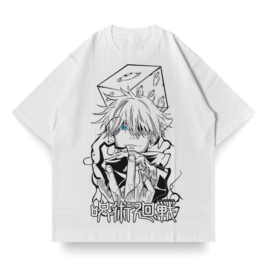 OVERSIZED SINGLE FRONT do Satoru Gojo | Jujutsu Kaisen