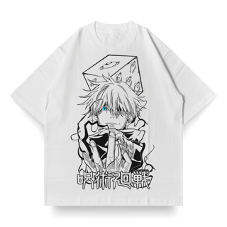 OVERSIZED SINGLE FRONT do Satoru Gojo | Jujutsu Kaisen