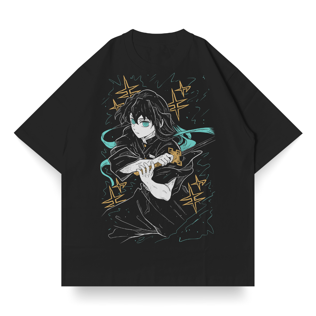 OVERSIZED SINGLE FRONT do Muichiro Tokito | Demon Slayer