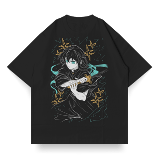 OVERSIZED SINGLE FRONT do Muichiro Tokito | Demon Slayer