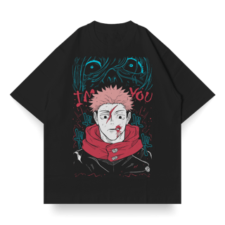 Single Front OVERSIZED do Itadori vs Mahito - Jujutsu kaisen