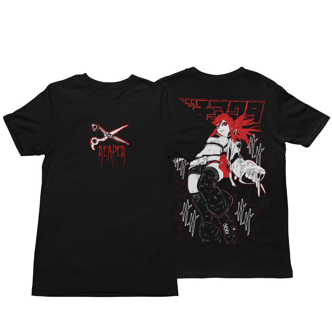 Camiseta TRADICIONAL da Riyo Reaper - Gachiakuta