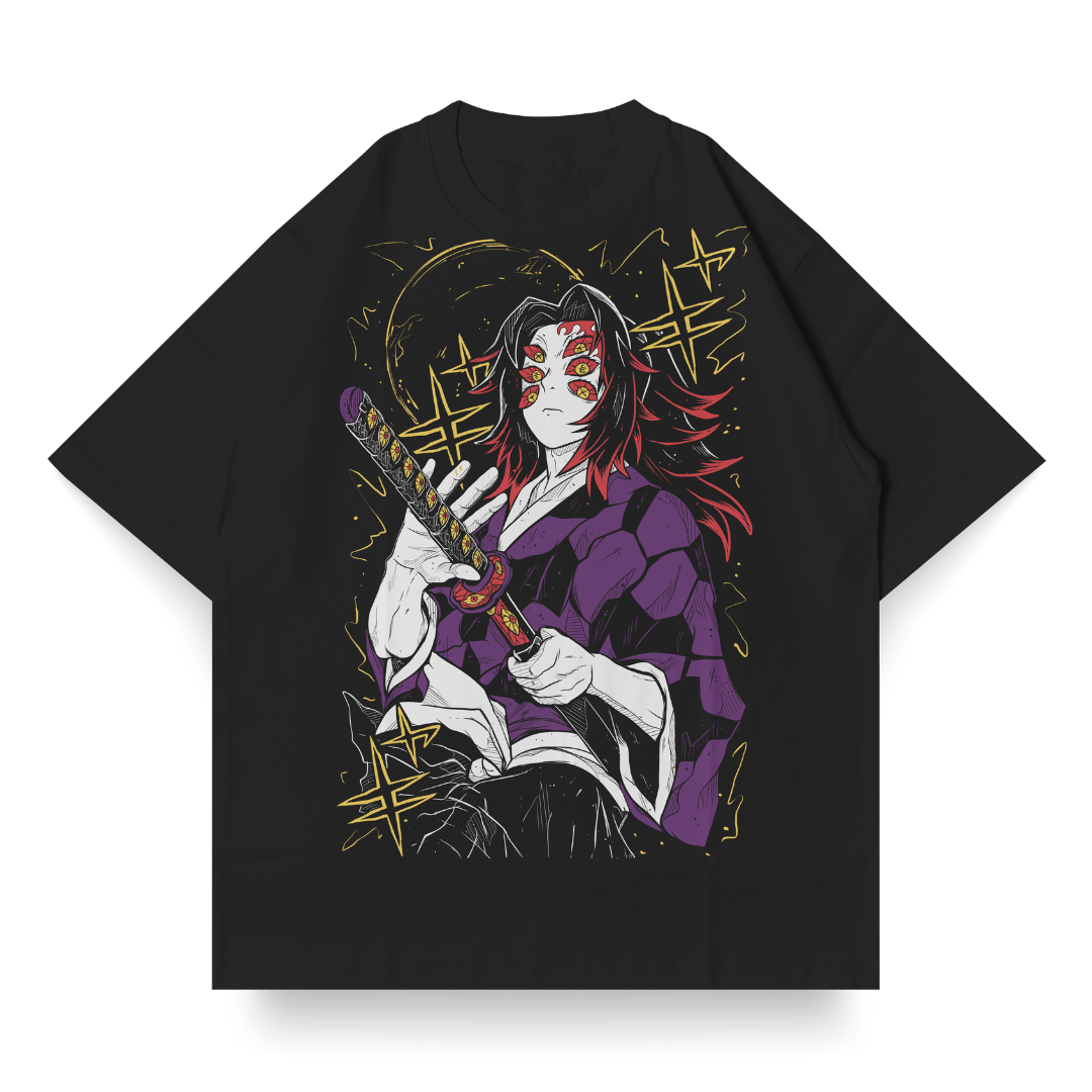 OVERSIZED Single Front do Kokushibo | Demon Slayer