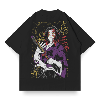 OVERSIZED Single Front do Kokushibo | Demon Slayer