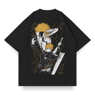 OVERSIZED SINGLE FRONT do Ichigo Kurosaki | Bleach