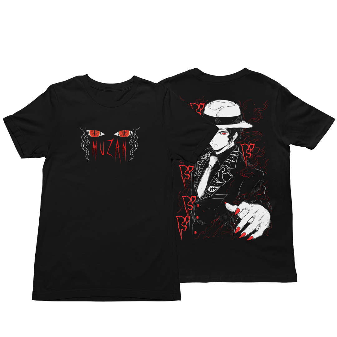 Camiseta TRADICIONAL do Muzan - Kimetsu no Yaiba