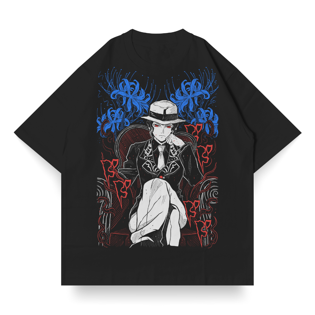 OVERSIZED SINGLE FRONT do Muzan Kibutsuji | Demon Slayer