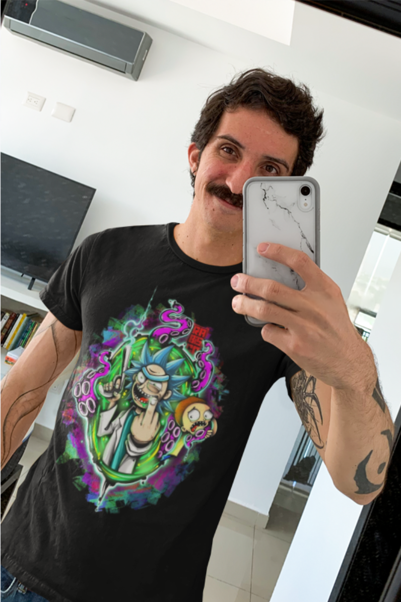 Nome do produto: Camisa Rick and morty