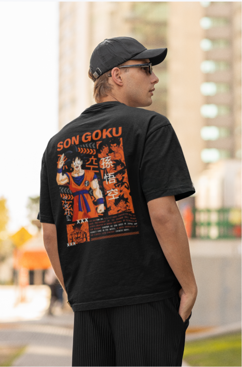 Nome do produto: Camisa Goku Dragon ball