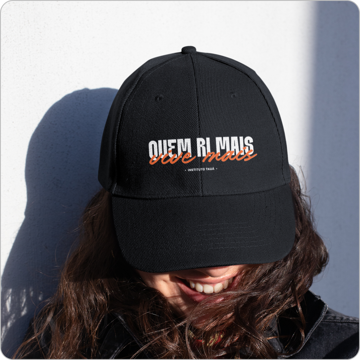 Boné Prime Comfort – Quem Rir mais vive Mais 