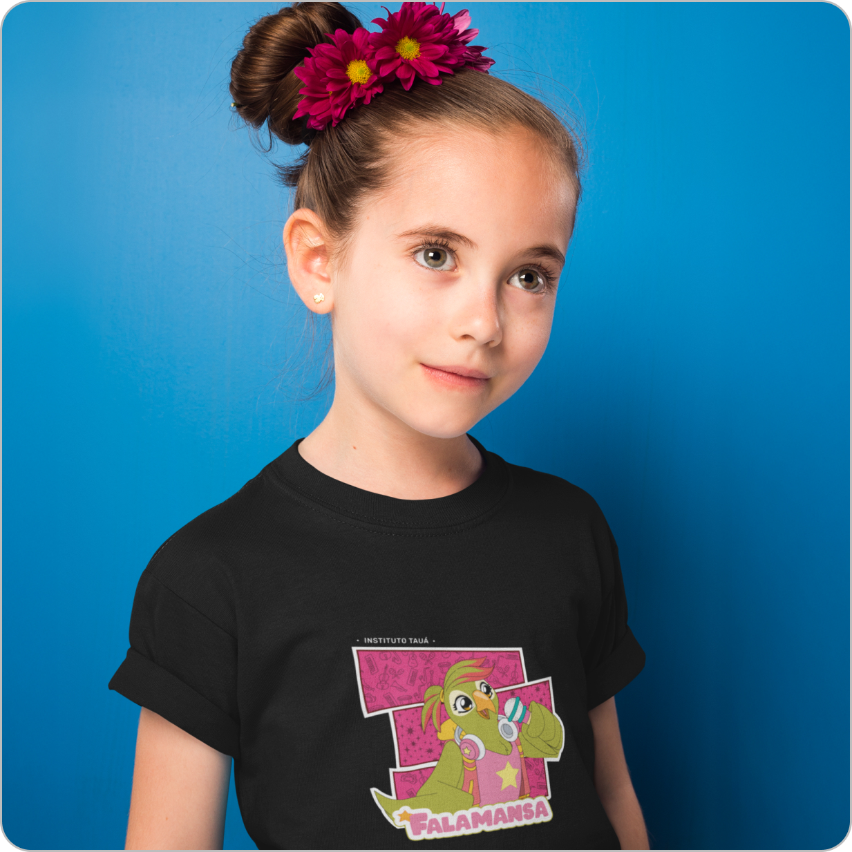 Camiseta Infantil Quality – (10 a 14 Anos) Fala Mansa 