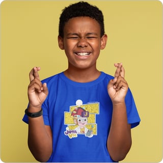 Camiseta Infantil Quality – (10 a 14 Anos) Jotavic 