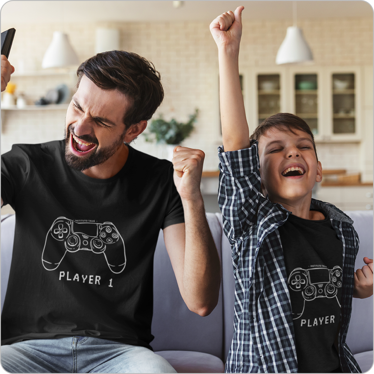 Camiseta Masculina Quality –  Player 1 Play - PlayStation 
