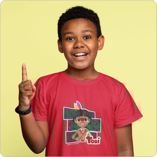 Camiseta Infantil Quality –  (10 a 14 Anos) Tóri