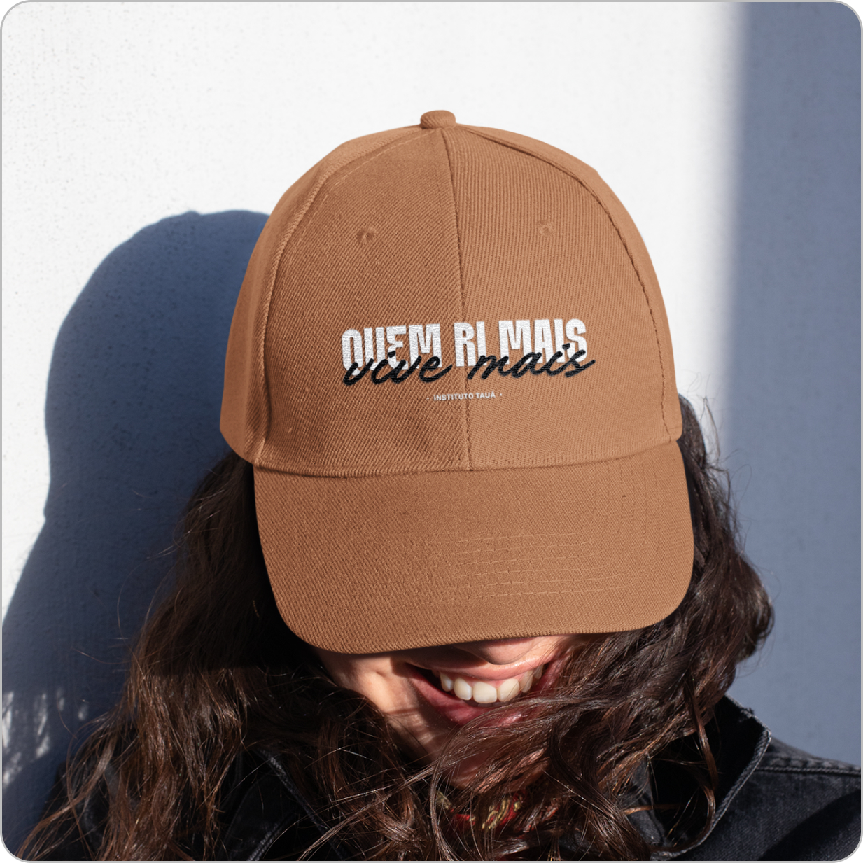 Boné Prime Comfort – Quem Rir Mais vive Mais