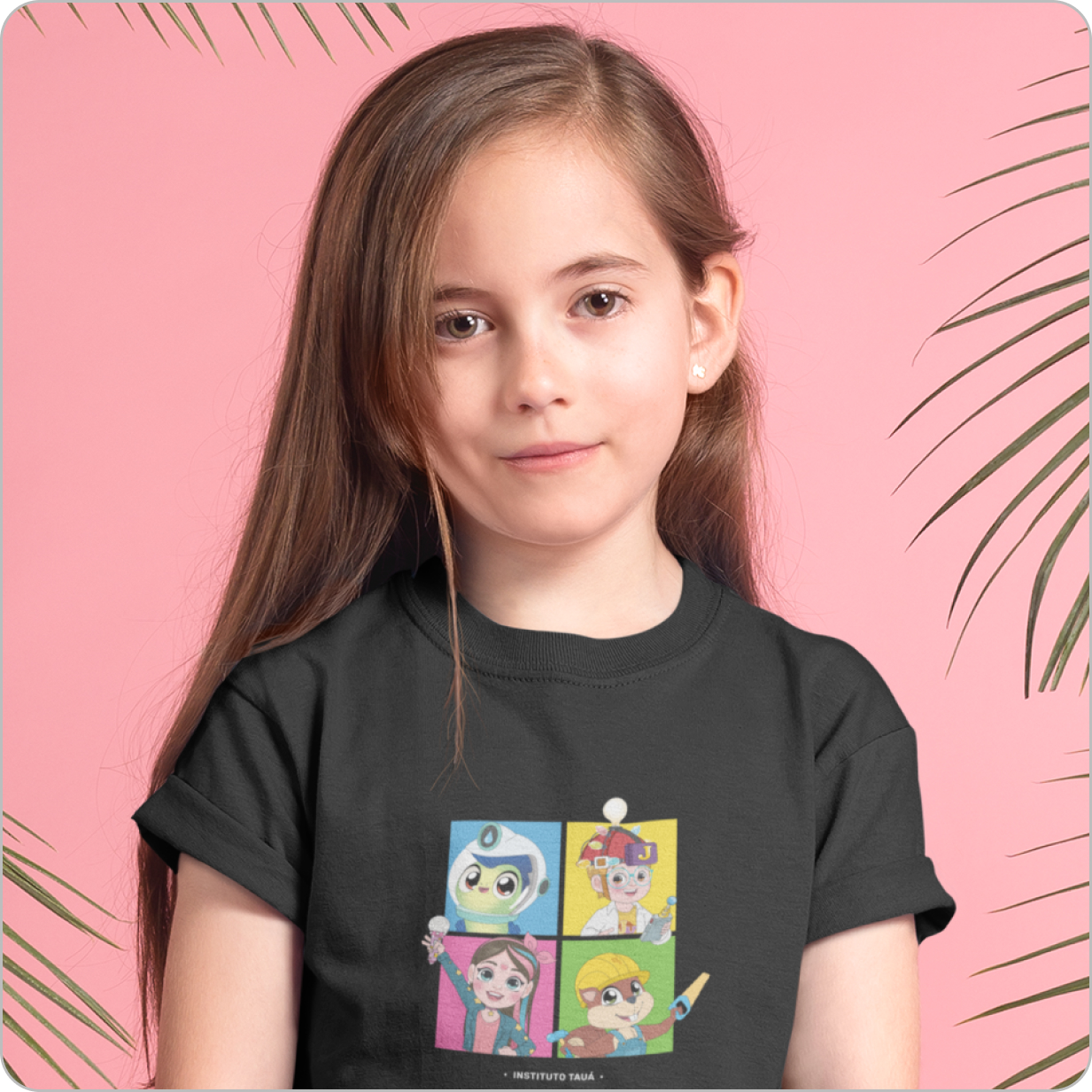 Camiseta Infantil Quality –  (10 a 14 Anos) Quarteto Tauáalegres 