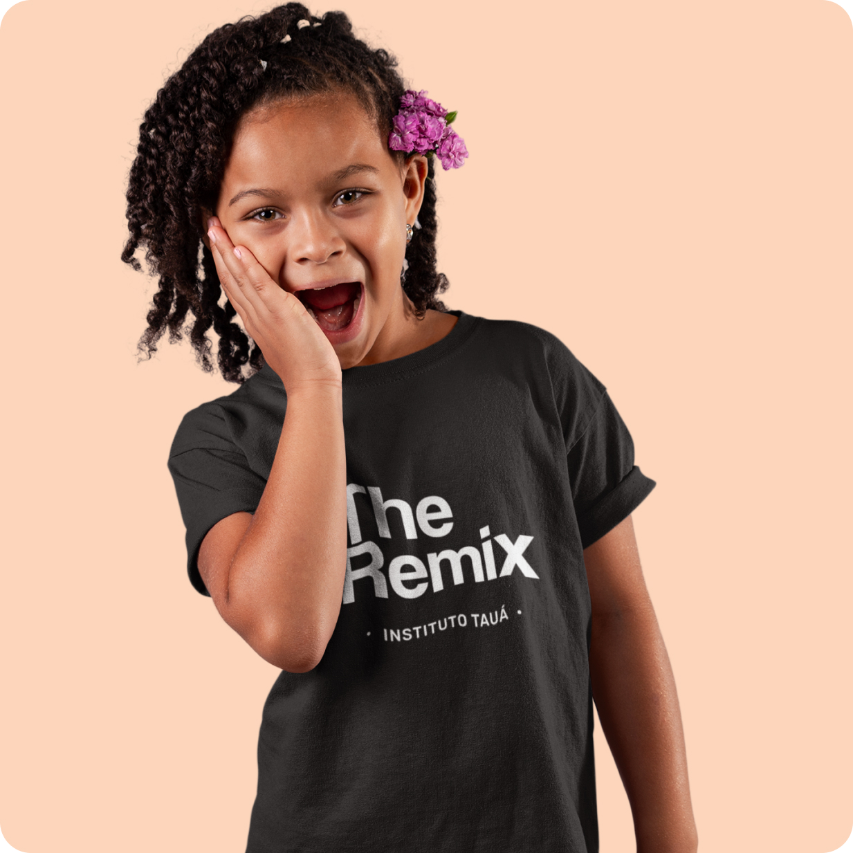 Camiseta Infantil Quality – (10 a 14 Anos) The Mix 
