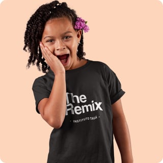 Camiseta Infantil Quality – (10 a 14 Anos) The Mix 