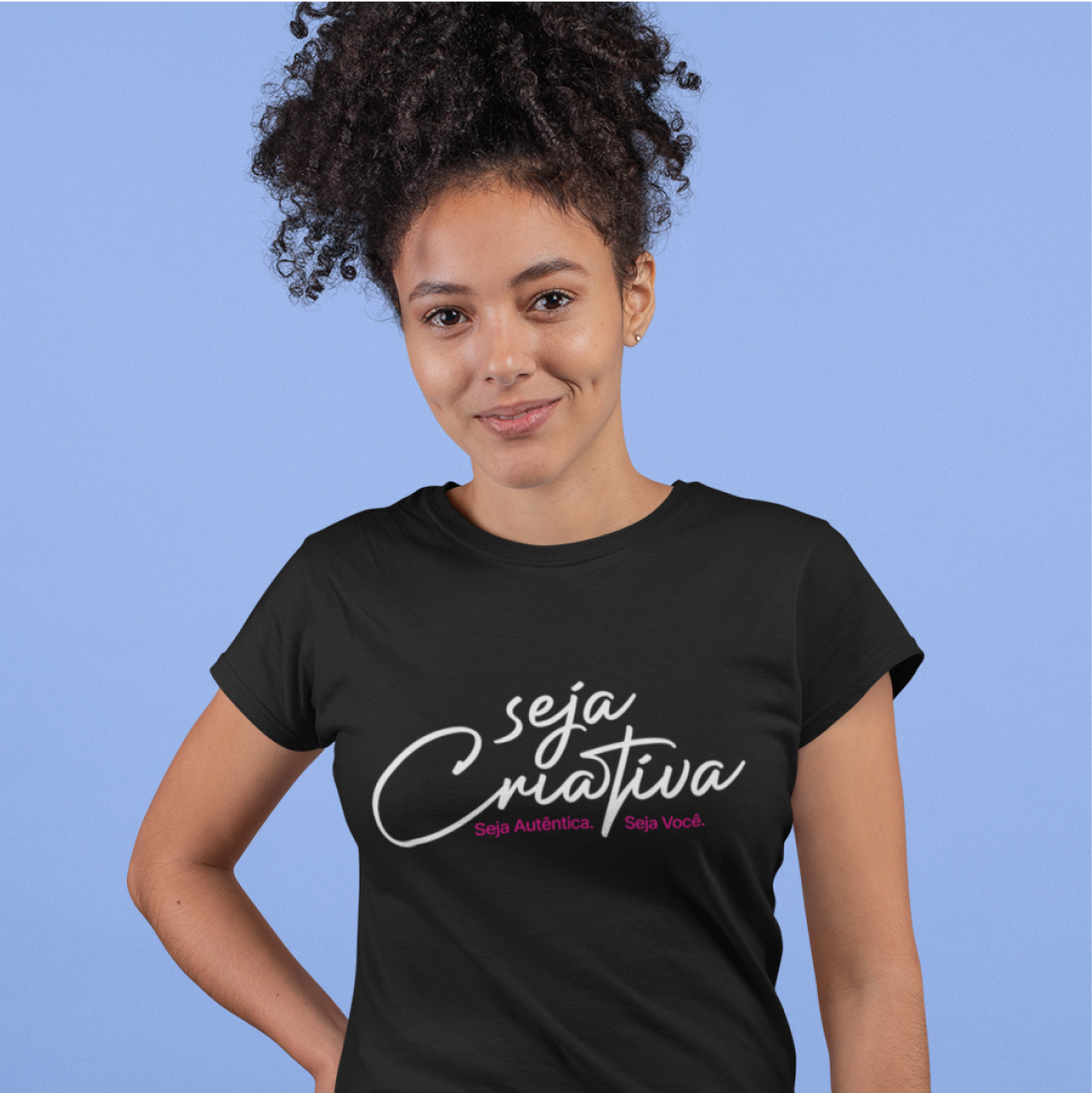 Camiseta Feminina Baby Long Quality –  Seja Criativa 