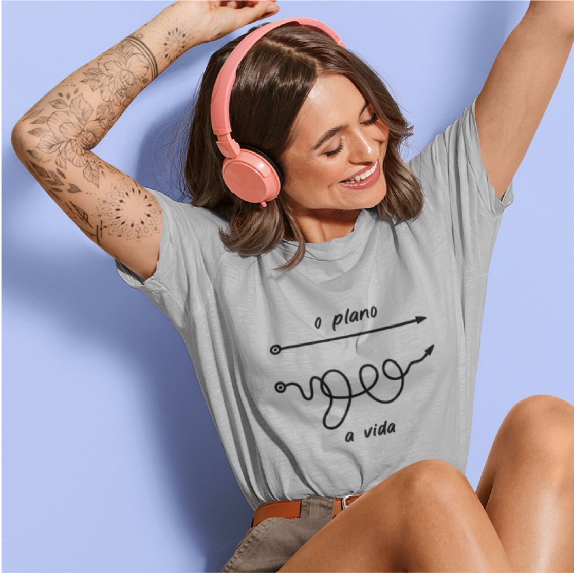 Camiseta Feminina Quality – O Plano a Vida 