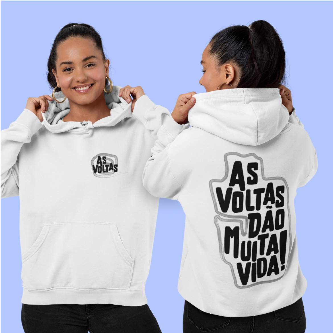 Moletom Canguru Prime Unissex –  As Voltas dão Muitas Vidas 