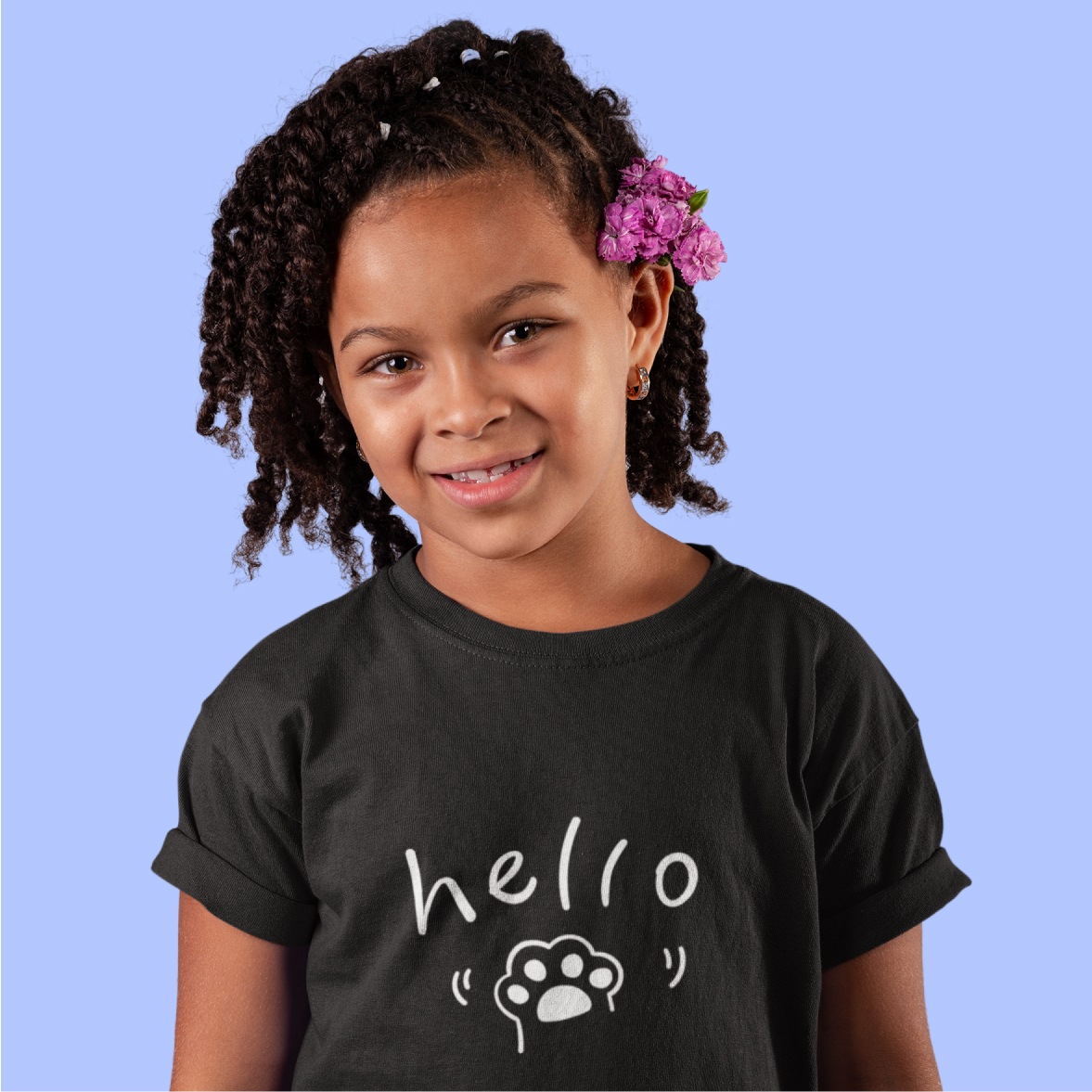 Camiseta Infantil Quality –  (10 a 14 Anos) Hello
