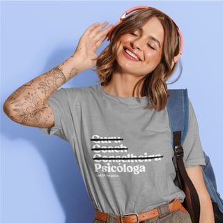 Camiseta Feminina Quality – Psicologia 