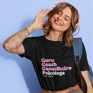 Camiseta Feminina Quality –  Psicologia 