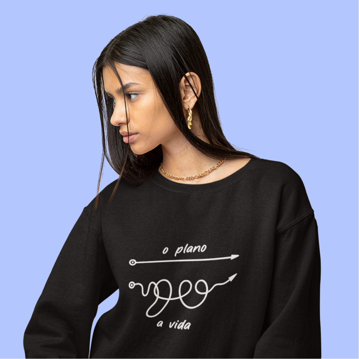 Moletom Prime Fechado - O plano e a vida