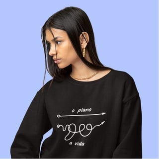 Moletom Prime Fechado - O plano e a vida