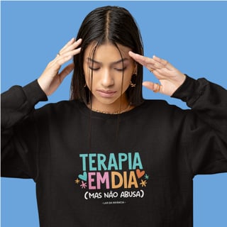 Moletom Blusão Prime Unissex – Terapia em Dia 