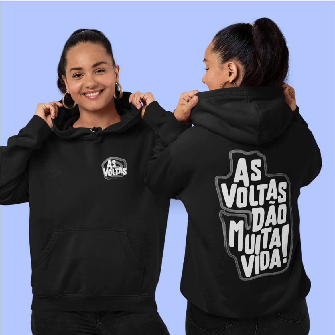 Moletom Canguru Prime  Unissex – As Voltas dão Muitas Vidas 