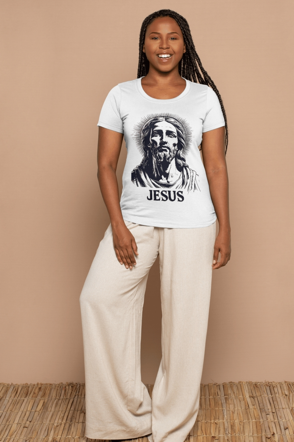 Nome do produto: Camiseta Cristãs femininas-Baby Long Prime