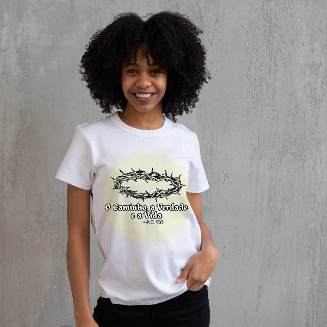 Nome do produto: camiseta evangélica feminina
