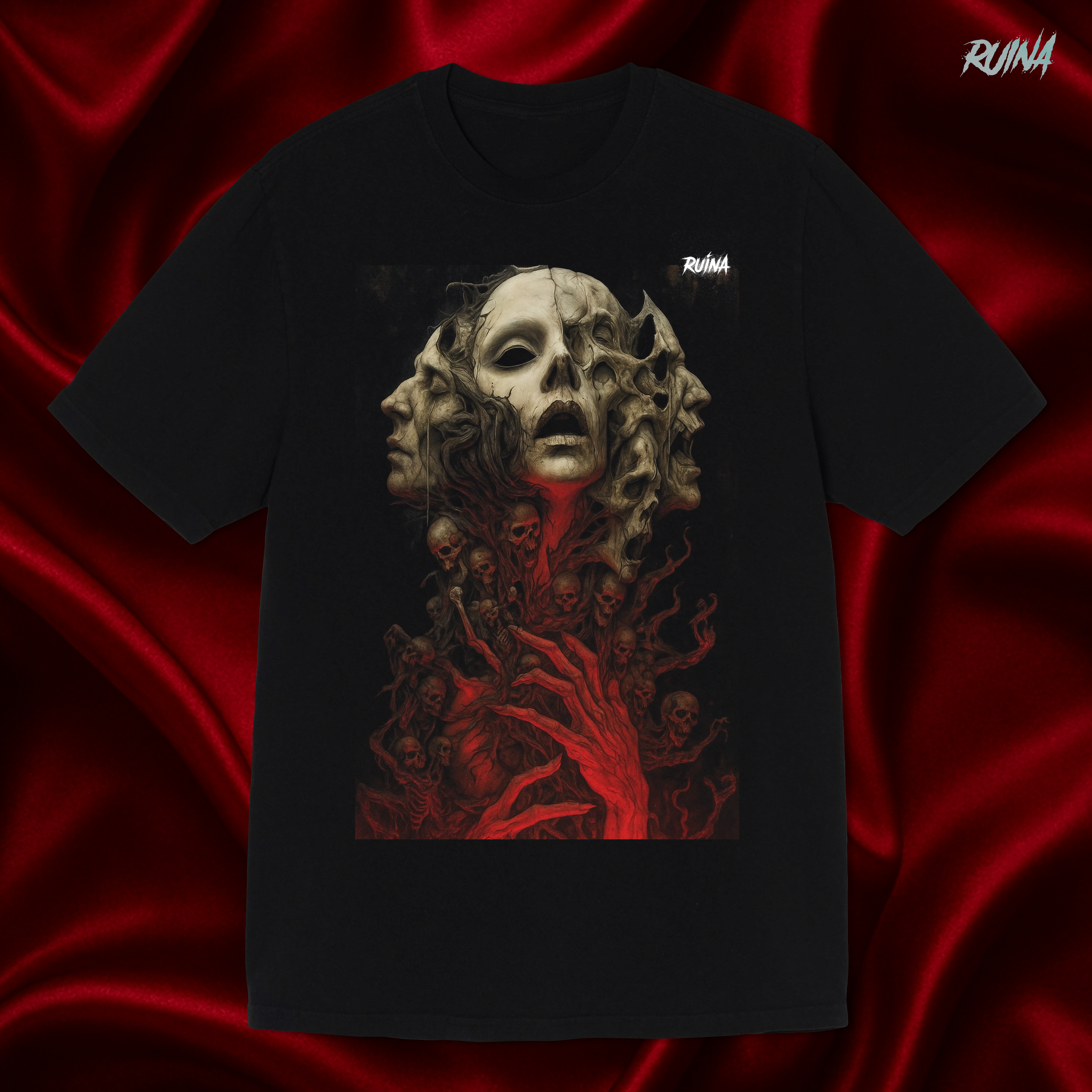 Camiseta Oversized — “O Banquete das Almas”