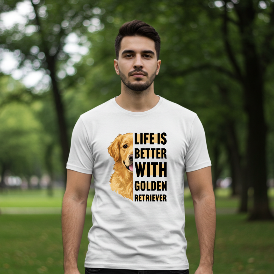 LIFE IS BETTER WITH GOLDEN RETRIEVER