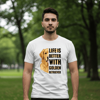 LIFE IS BETTER WITH GOLDEN RETRIEVER