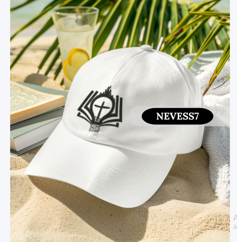 Bone Nevess7 Confortavel e Estiloso Marca Preta