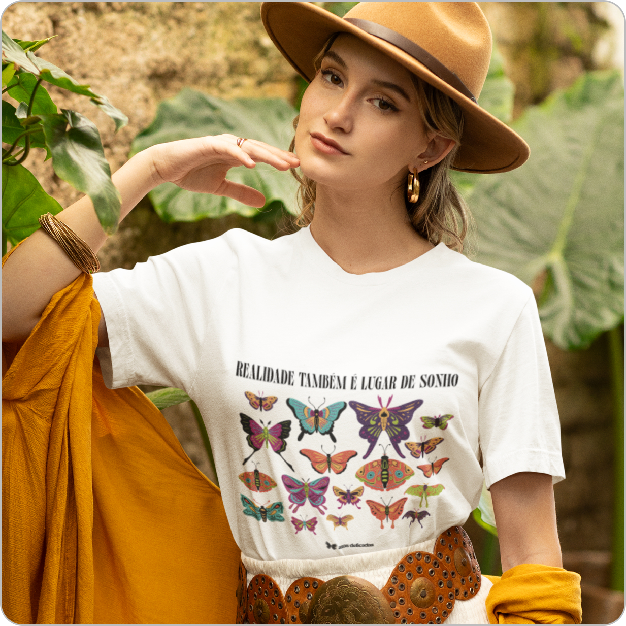 Camiseta –  Realidade Também e Lugar De Sonho 