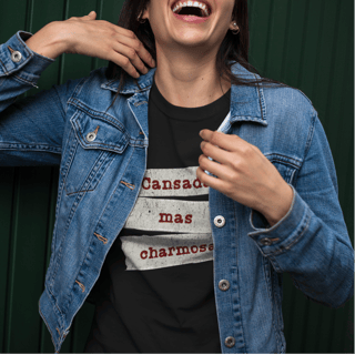 Cansada, mas charmosa