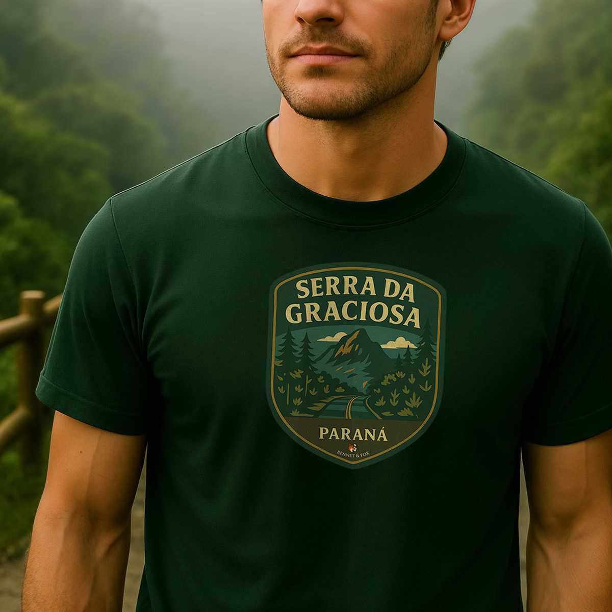 Camiseta Unissex Serra da Graciosa Clássica | Estrada Vintage
