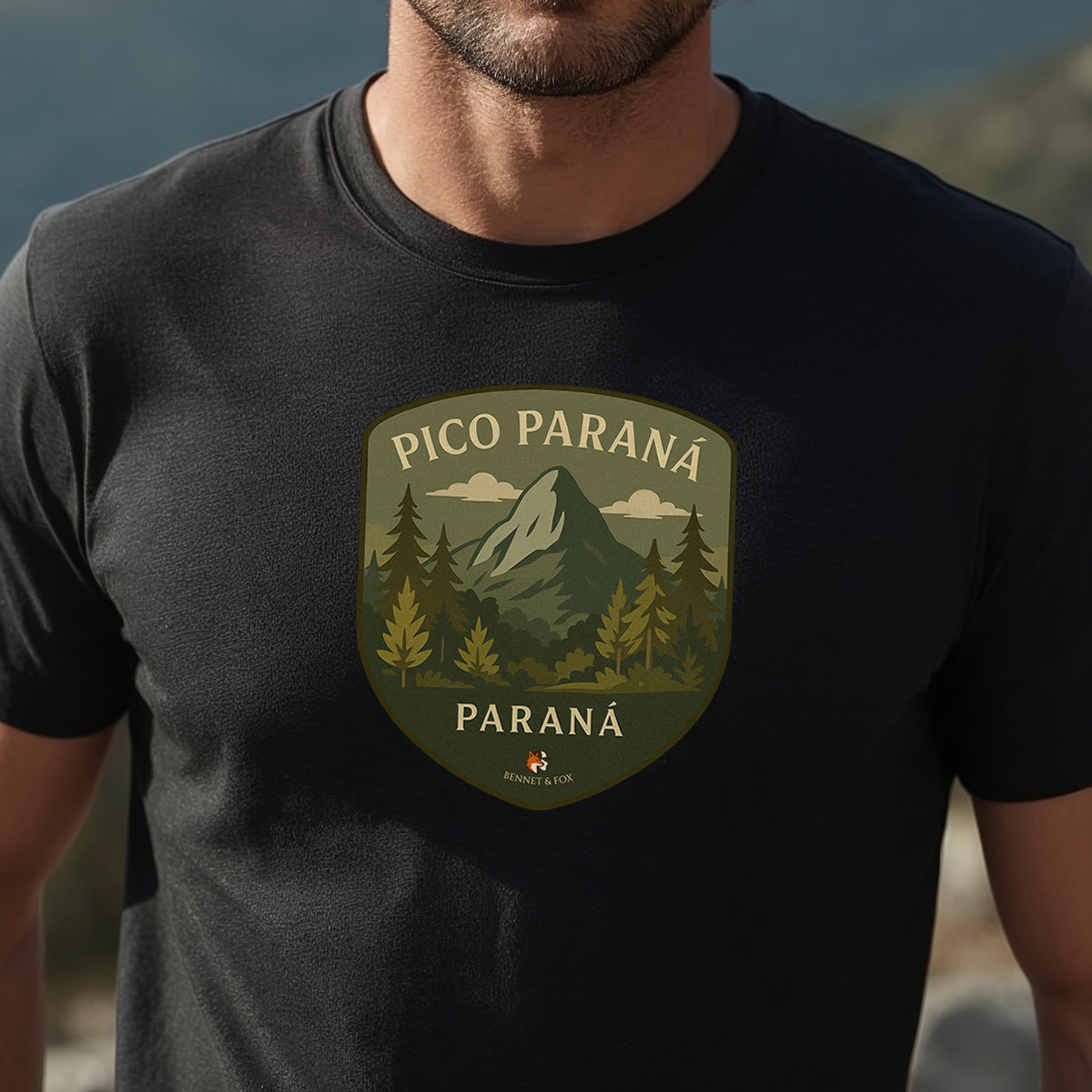 Camiseta Masculina Pico Paraná | O Gigante do Sul 1.877m