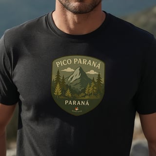 Camiseta Masculina Pico Paraná | O Gigante do Sul 1.877m