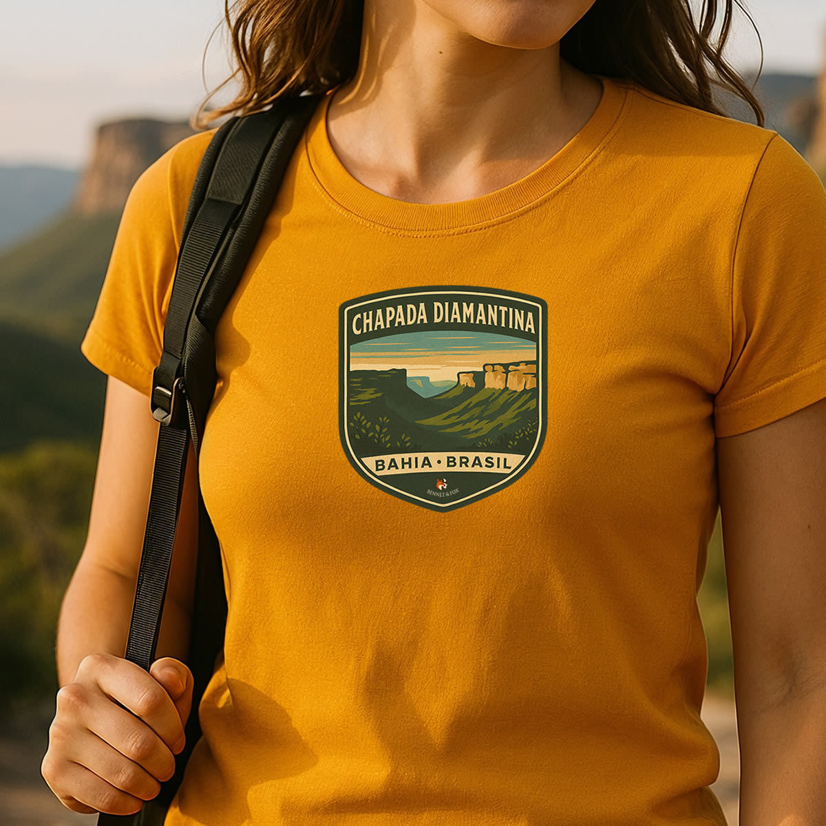 Camiseta Unissex Chapada Diamantina | Trekking Brasil Vintage