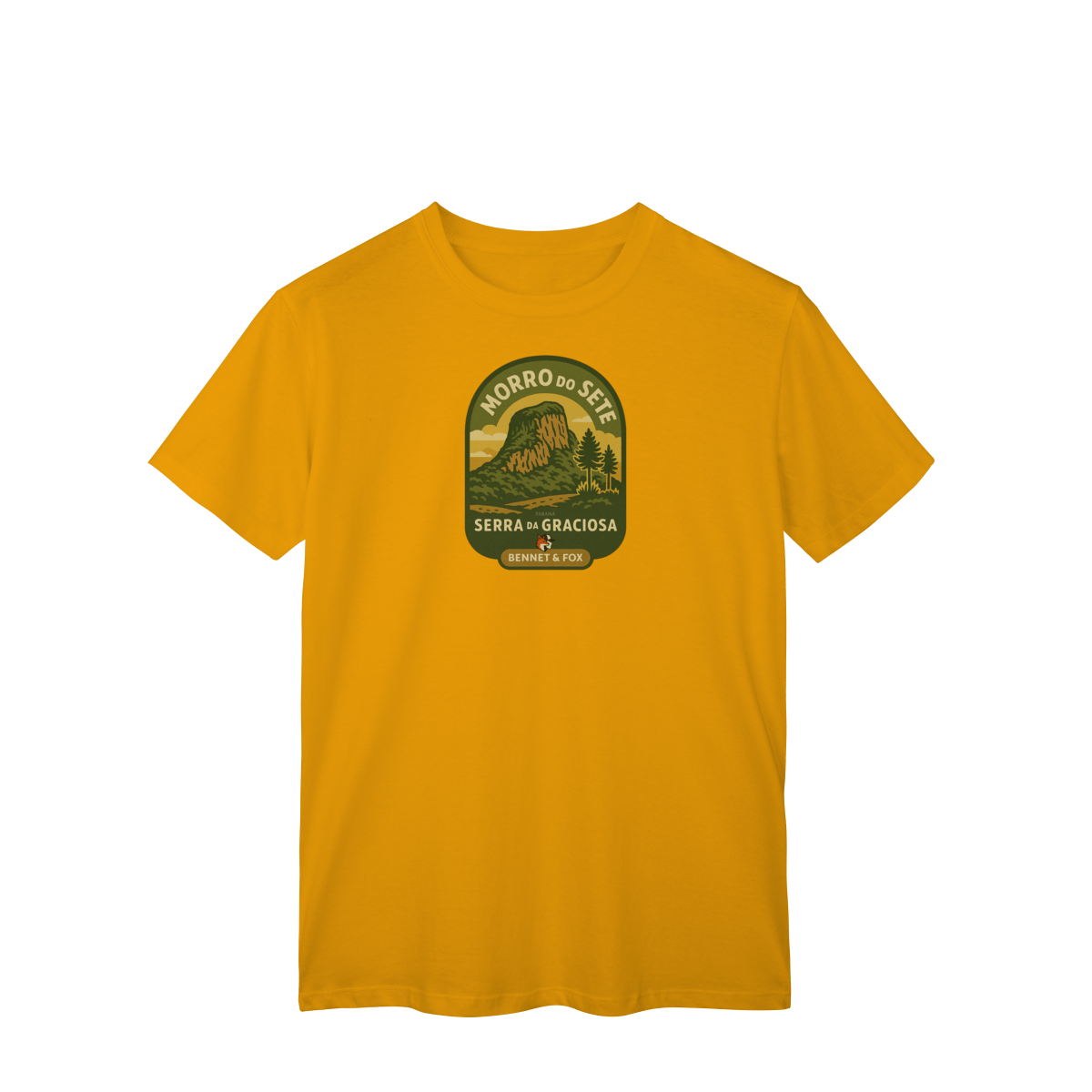 Camiseta Unissex Morro do Sete | Serra da Graciosa Vintage