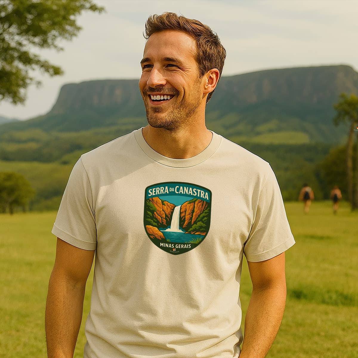 Camiseta Masculina Serra da Canastra Prime | Minas Gerais Vintage