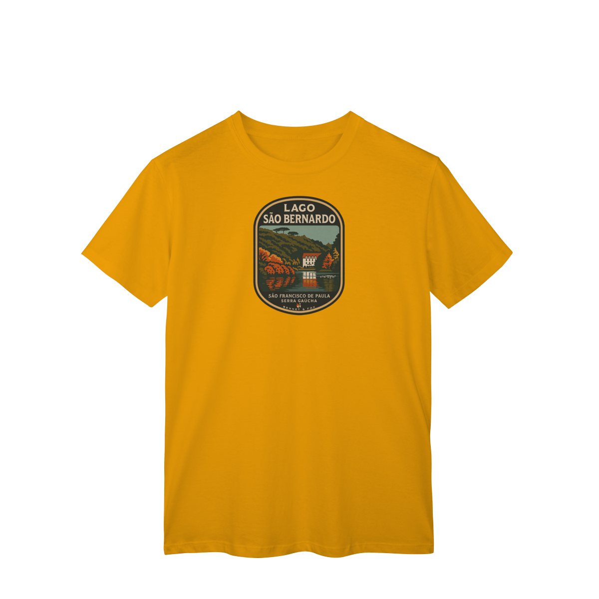 Camiseta Unissex Lago São Bernardo | Serra Gaúcha Vintage