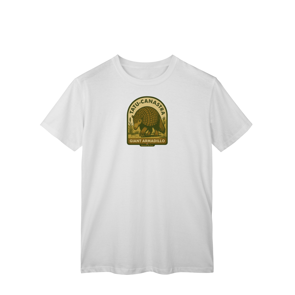 Camiseta Unissex Tatu-Canastra | Fauna Brasileira